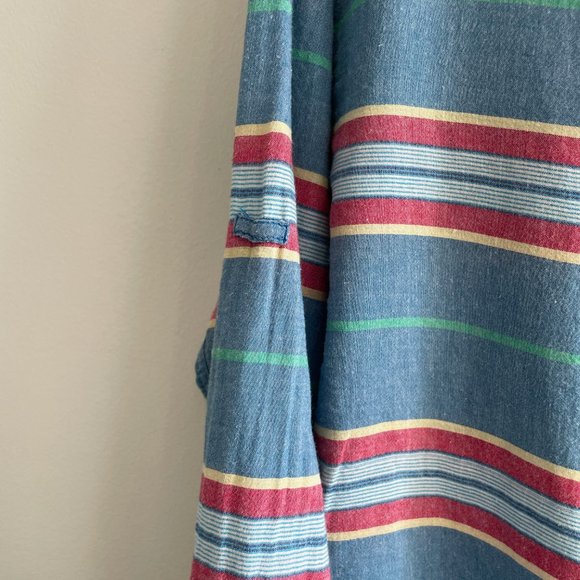 Hawkings McGill Mens S Long Sleeve Multicolor Button Down - Picture 3 of 6